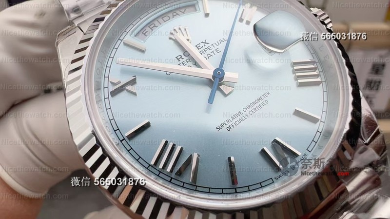 RC厂冰蓝日志配重版实测：210克真手感+3255一体机芯，这做工真的没谁了！ | 奈斯探表