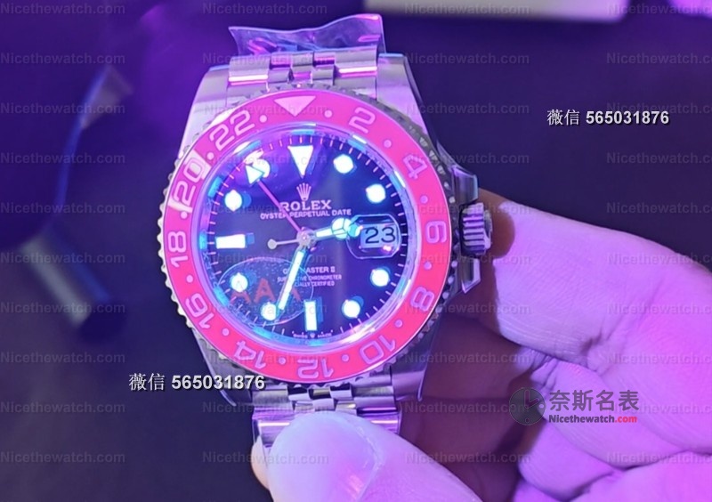 VS厂V3可乐圈实测：紫外线一照竟变全红？这款可变色圈口格林尼治太黑科技了！ | 奈斯探表