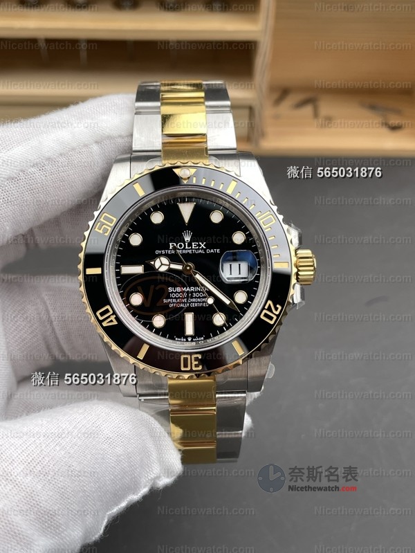 VS厂劳力士间金黑水鬼41毫米实测：这次真的不一样了 | 奈斯探表