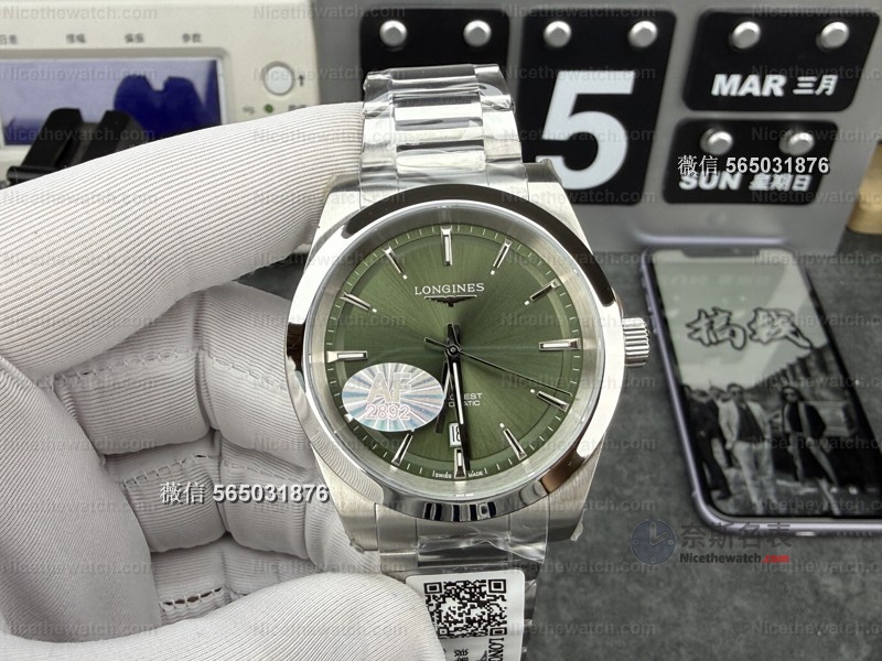 浪琴康卡斯悦动复刻表怎么选？AF厂2824和2892机芯深度对比，200元差价到底值不值？ | 奈斯探表