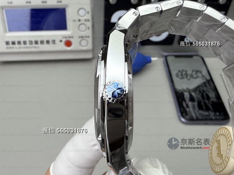 PPF厂纵横四海4500V新版开箱：玫瑰金自动陀+一体机芯，蓝盘颜值直接拉满，看完想剁手！ | 奈斯探表
