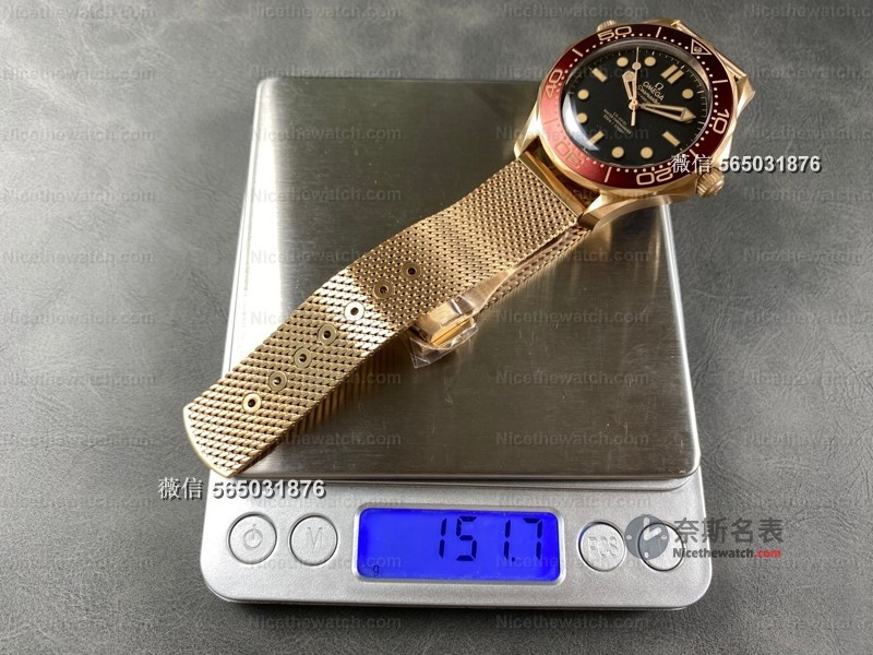 VS厂欧米茄海马300青铜金上手体验：复古金棕配色配上8806机芯，这块复刻表有点东西！ | 奈斯探表