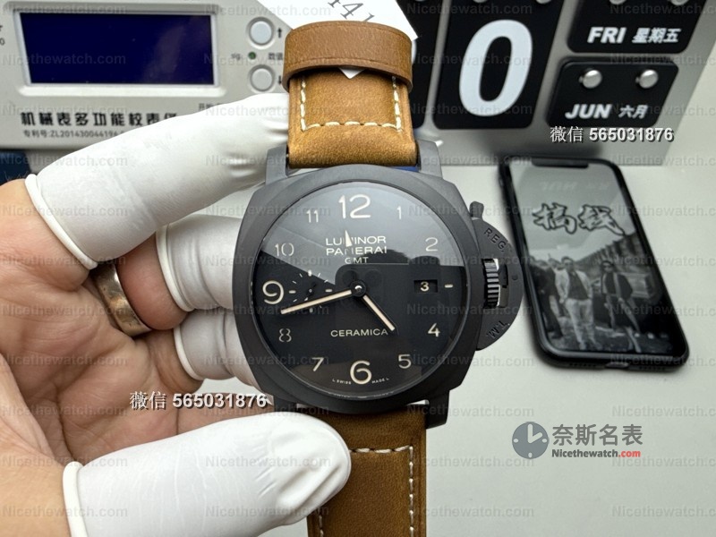 VS厂沛纳海441深度实测：P9001机芯升级后，这块黑陶瓷还香吗？ | 奈斯探表