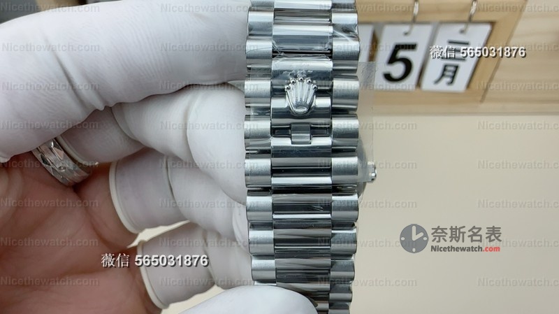 贝母盘每一块都独一无二！VS厂DD星期日志实测：丹东3255机芯+183克配重，奢华感拿捏到位 | 奈斯探表