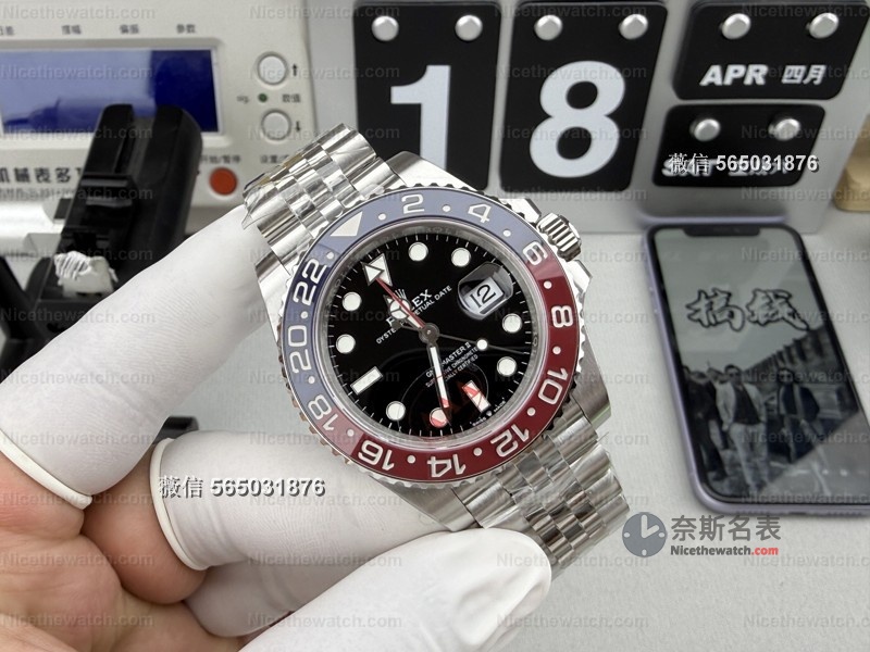 VS厂可乐圈复刻表实测：紫外变色陶瓷圈+丹东3285机芯，这款格林尼治真的顶！ | 奈斯探表