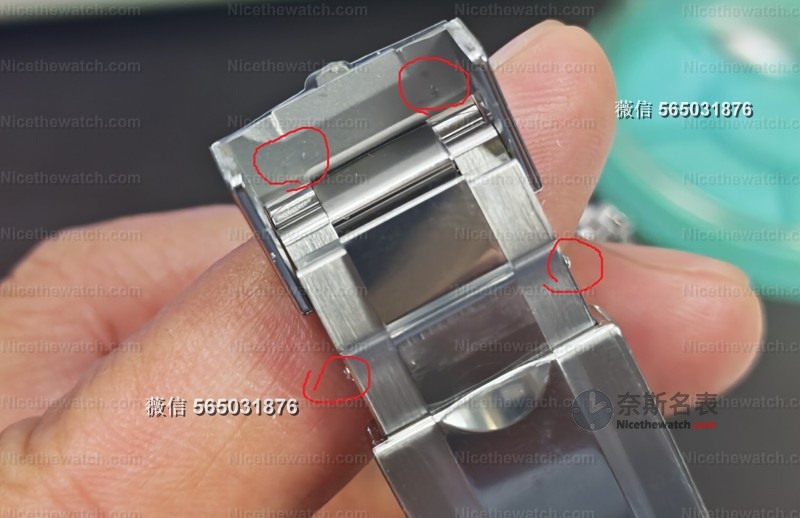 劳力士表扣内侧有划痕？老表友：这才是正品的"身份证"！ | 奈斯探表