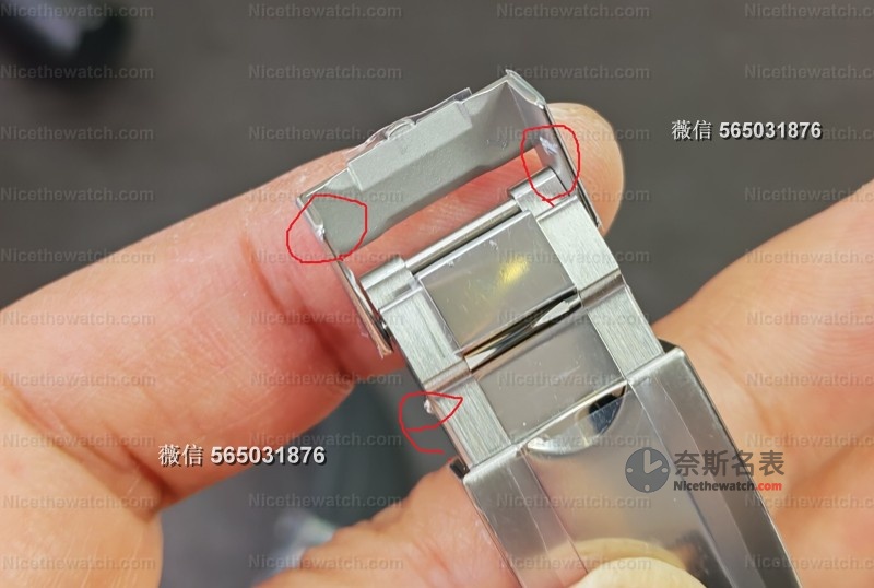 劳力士表扣内侧有划痕？老表友：这才是正品的"身份证"！ | 奈斯探表