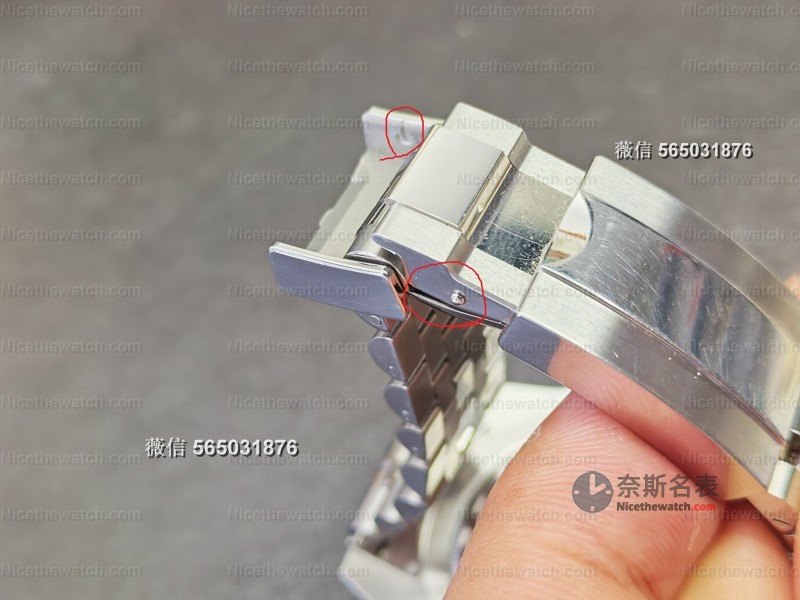 劳力士表扣内侧有划痕？老表友：这才是正品的"身份证"！ | 奈斯探表