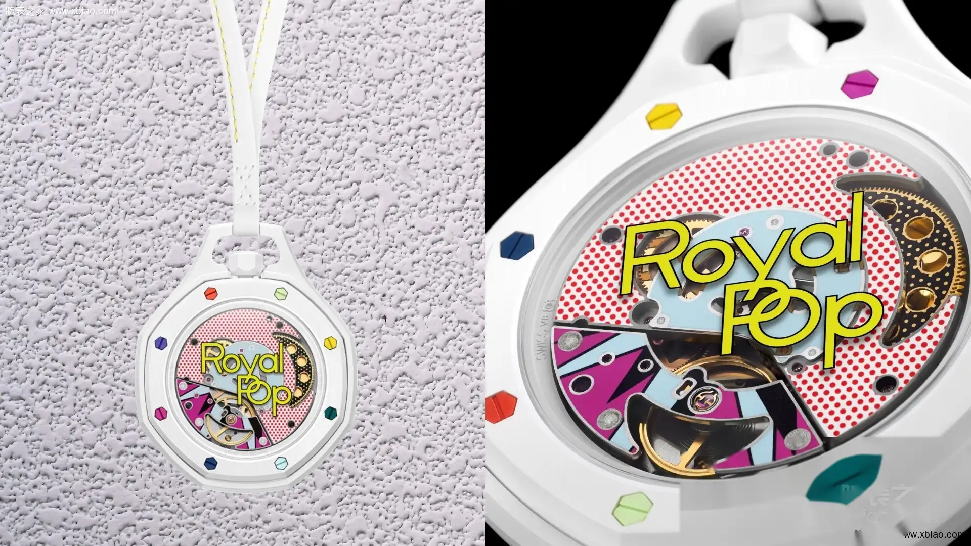 2950元起：AP×SWATCH Royal Pop全系8色解析，3点位表冠款带小秒盘贵200 | 奈斯探表