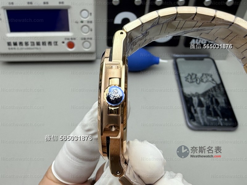 鹦鹉螺复刻选哪家？3K厂5711玫瑰金8.3mm超薄实测，佩戴舒适+功能全联动，谁戴谁真香 | 奈斯探表