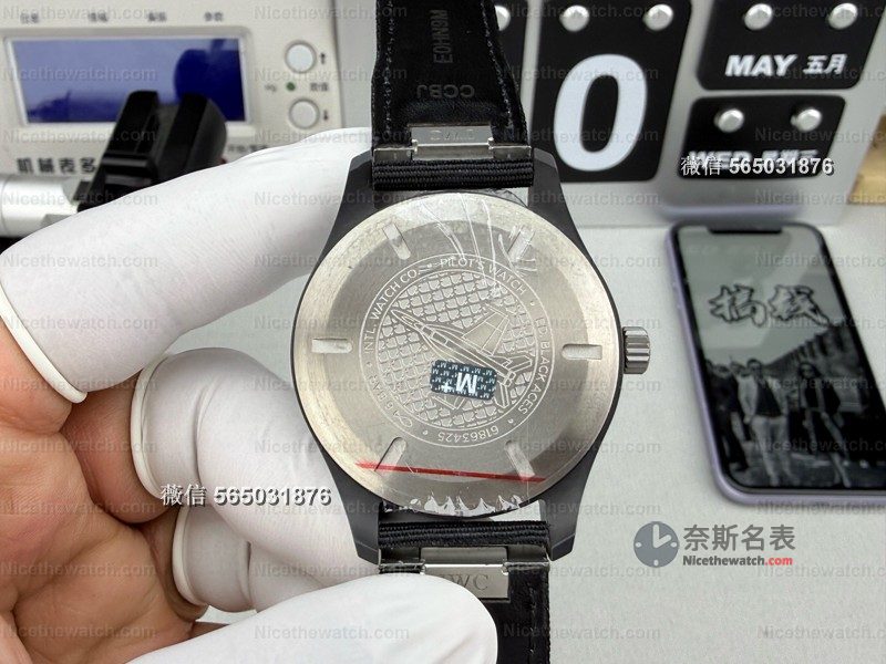 万国黑桃A复刻选哪家？认准M+厂陶瓷钛金属+瑞士夜光，暗夜王牌视觉效果吊打同级 | 奈斯探表
