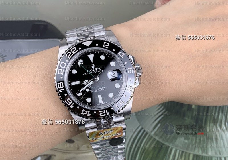 ARF厂对比C+厂格林尼治黑圈绿针：3186与3285机芯怎么??？深度做工评测 | 奈斯探表