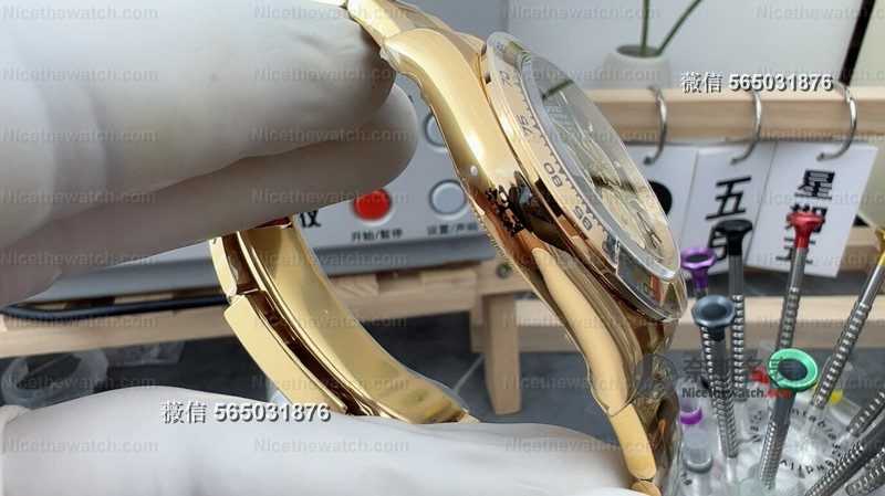 VS厂绿金迪V3实测：184克配重+丹东4131机芯，这款复刻迪太压手了！ | 奈斯探表